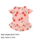 thumbnail image 3 of Ice Silk Pet Floral Dress Cats And Dog Jumpsuit Summer Floral Fresh Cats Clothes, 3 of 6