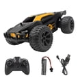 thumbnail image 3 of Coche de juguete Control remoto RC Camión eléctrico de escalada todoterreno de alta velocidad con cargador de luz Niños Regalo para niños, Amarillo Inevent FN000298-01B, 3 of 7