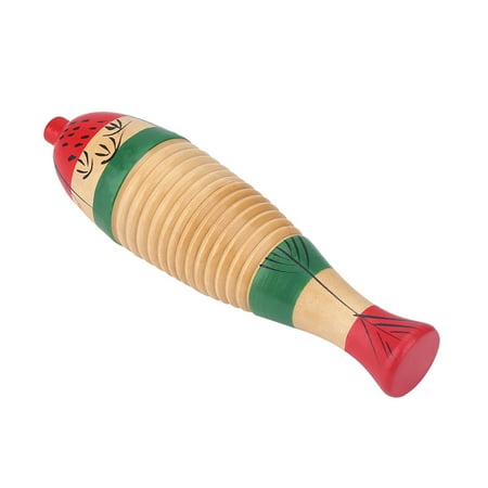Fish Guiro, Fish Shaped Wooden Guiro Instrument, For Music Learning ...