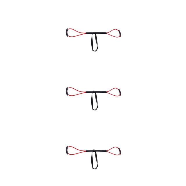 Sonducket Bandas de resistencia de boxeo Cuerda de tracción para entrenamiento de fuerza de Muay Thai rojo 20 lbs Type1 NO1