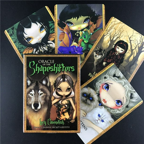 Tarot Illuminati Deck guía completa en inglés, leer el destino, juego de mesa de fiesta familiar, juego de cartas de oráculo Fivean unisex