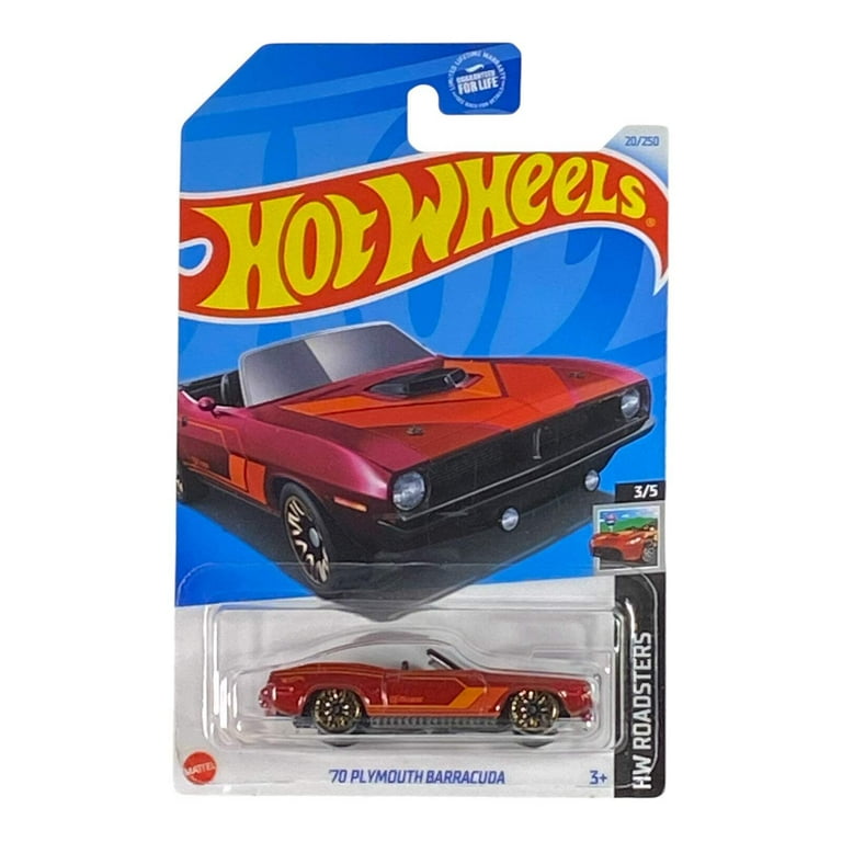Hot Wheels 70 Plymouth Barracuda 20/250 HW Roadsters 3/5