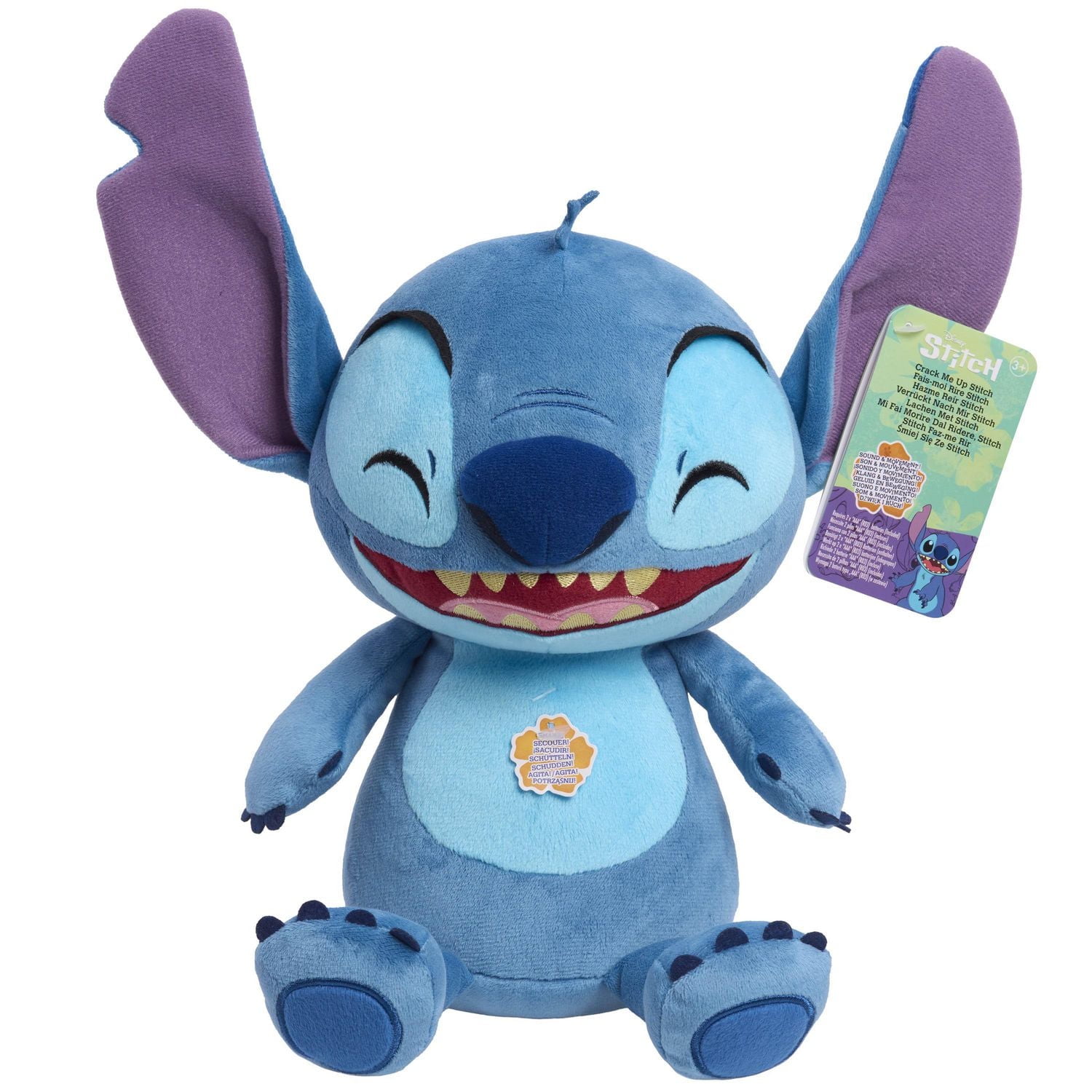 Jouet en peluche Stitch Fais moi rire de Disney