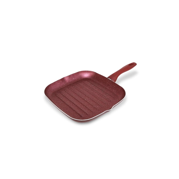 Comal Cuadrado Antiadherente Italiano Royal Haus 28 X 28cm Royal Haus Marmoleado