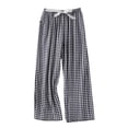thumbnail image 3 of Frnrwgo Womens Printed Pajama Pants with Drawstring, Thin Loose Summer Lounge Bottoms, Soft Knit Comfy Sleep Trousers, 3 of 4