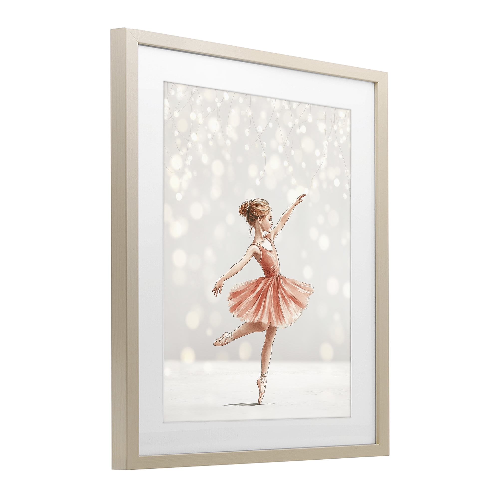 Stupell Industries Dancing In The Light Birch Framed Print Under Glass, design by Christine Simpson Art