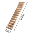 thumbnail image 4 of Mini Stair Adornment Mini House Accessory Mini House Landscape Layout Ladder Prop, 4 of 8