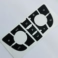 thumbnail image 4 of Matte Black Radio Button Repair Stickers for Car Dashboard Climate Control and CD MP3 Panels, 4 of 7