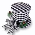 thumbnail image 3 of Christmas Tree Topper Retractable Top Hat Xmas Treetop Star Decorations Party Home Decor, 3 of 8