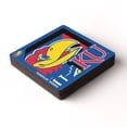 thumbnail image 2 of YouTheFan NCAA Kansas Jayhawks 3D Logo Series Magnet, 2 of 4