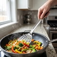 thumbnail image 2 of Unique Bargains Kitchen Heat-Resistant Cooking Tool with Long Handle Silver 13x3.1 in, 2 of 5