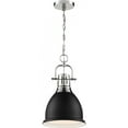 thumbnail image 2 of 60/6751-Nuvo Lighting-Watson-1 Light Pendant-10.25 Inches Wide by 16.88 Inches High-Polished Nickel Finish    -Traditional Installation, 2 of 2