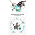 thumbnail image 4 of Juguete giratorio para gatos con vaso para mascotas, bola con fugas, divertido palo para gatos, artefacto autocurativo, verde, 4 of 5