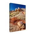thumbnail image 2 of Trademark Fine Art 'Valley of Fire Rainbow Vista' Canvas Art by Pierre Leclerc, 2 of 3