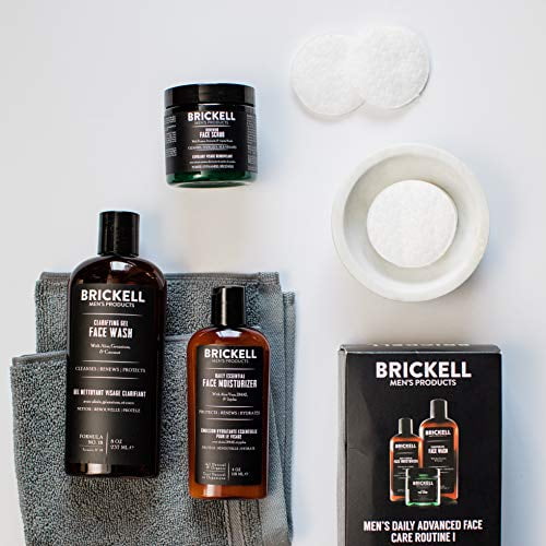 brickell men's daily advanced face care routine i