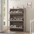 thumbnail image 1 of Armoire de Rangement pour Chaussures Yiwa Dissimulée, 3 Tiroirs Basculants, Tablette Ajustable, Entrée Couloir, 1 of 7