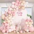 thumbnail image 2 of Pink Balloon Garland Arch Kit, Pink and White Balloons Different Size for Birthday Wedding Bridal Baby Shower Bachelorette Party Decorations, 2 of 7