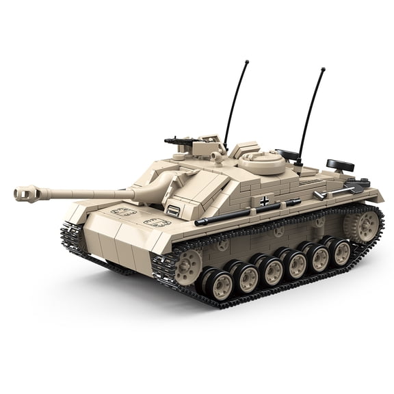 Honchoes Military Tank Building Blocks Set Compatible with Lego WW2 Army Tank Model Gift for Adults Boys 940 Pcs