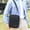 Black, variant on Mwjwdo Men's Lightweight Oxford Fabric Crossbody Bag, Durable Small Shoulder Daypack for Daily Work & Outdoor Activities Blue