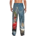 thumbnail image 3 of Disketp Santa Claus Men'S Pajama Pants - Ultra Soft Fleece Sleep And Lounge Pants (Size: S-Xxl), 3 of 9