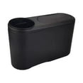thumbnail image 4 of Tongina Generic Car Trash Can Vehicle Trash Bin Leakproof Small with Lid Car Storage Box Car Accessory for Interior Garbage Container With Cup Holder, 4 of 8