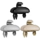 thumbnail image 3 of 2 piezas de clip para visera interior, MoreChioce 8U0857562A gancho de plástico para visera compatible con A1 A3 A4L A5 A6L A7 Q3 Q5 Q7 TT 8E0857563A, negro esquí esquí Gafas de esquí, 3 of 5