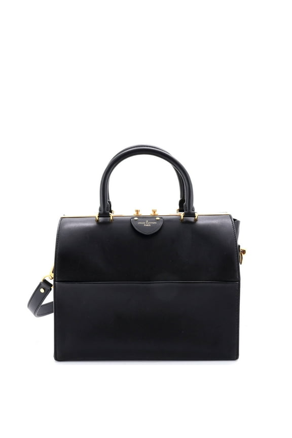 Pre-Owned Speedy Doctor Bag Cuir Orfevre Leather 25 By Rebag