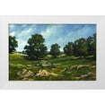 thumbnail image 1 of Holsinger, Joel 24x17 White Modern Wood Framed Museum Art Print Titled - Soft Tree Line, 1 of 4