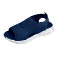 thumbnail image 1 of Bmisegm Women's Breathable Orthopedic Sandals Comfortable Walking Tennis Shoes Sandals Sandals Women Summer Dark Blue 6, 1 of 9