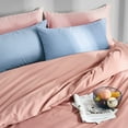 thumbnail image 5 of FLXXIE 1800 Count Double Brushed Microfiber Envelope Pillowcases Set of 4, King, 20" x 40", Sky Blue, 5 of 5