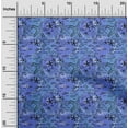thumbnail image 2 of oneOone Polyester Spandex Blue Fabric Ocean Life Craft Projects Decor Fabric Printed By The Yard 56 Inch Wide, 2 of 4