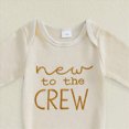 thumbnail image 4 of CAUYDY 3 6 9 12 18 24 Months Preemie Girls Bodysuit Newborn Sleepers for Boys Baby Long Sleeve Romper Spring Summer Infant Pajamas Sizes Newborn,Beige, 4 of 4