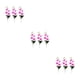 thumbnail image 5 of Flores artificiales Bearachild 3 uds orquídeas plástico multicolor, 5 of 6