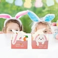 thumbnail image 4 of Up to 65% off Easter Ornaments Easter Bunny Carrot Quadrilateral Folding Cookies Packaging Carton Candy Chocolate Gift Box 10 PCs/Pack, 4 of 6