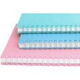 thumbnail image 3 of Sunrain 3 Pack Ruled Notebook Spiral Notebook (a5) 5.7" X 8.3" Journal 160 Pages Light Pink, 3 of 4