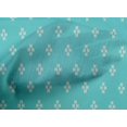 thumbnail image 4 of oneOone Tissu Popeline de Coton Imprimé Kasuri Signe Plus au Mètre 42 Pouces de Large, 4 of 4