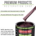 thumbnail image 4 of Milano Maroon Firemist Low VOC SLOW Paint 1 Gal Kit URETHANE BASECOAT Clearcoat, 4 of 6