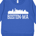 thumbnail image 3 of Inktastic Boston Massachussetts Skyline City Silhouette Toddler Sweatshirt, 3 of 4