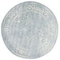 thumbnail image 3 of SAFAVIEH Adirondack Wyatt Traditional Distressed Area Rug, Slate/Ivory, 6' x 6' Round - Transitional Modern Design, Slate & Ivory, Ideal for Living Room, Bedroom, Dining Space, 3 of 12