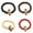 Black, variant on Egypt Ankh Cross Bracelet Wooden Beaded Bangle Hip Hop Protection Jewelry 7.5"-Black