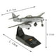 thumbnail image 2 of 2 piezas 1/72 Me-262 modelo de avión de con decoración de coleccionables con soporte de exhibición Baoblaze Avión jet de aleación me 262, 2 of 8