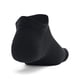 thumbnail image 3 of Pack de 6 calcetines Under Armour Essential No Show, unisex, negros, XL, 3 of 4
