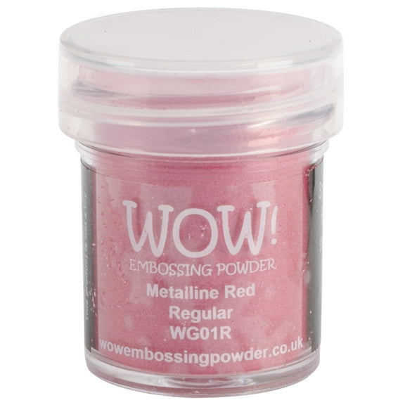 WOW! Embossing Powder 15ml-Red Metalline