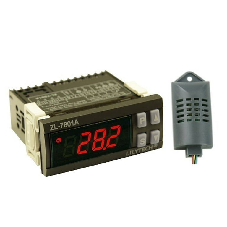 Multifunction Temperature Humidity Meter LCD Digital Automatic