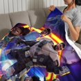 thumbnail image 3 of Mi Papá el Cazarrecompensas anti-pilling, suave, ligera, esponjosa y acogedora de lujo para hogar y cocina – Perfecta para niños y adultos, 100 x 150 cm, 3 of 6