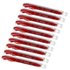 thumbnail image 3 of Marcador Base Agua Rojo para CD/DVD con Doble Punta – Caja de 10 Unidades, 3 of 3