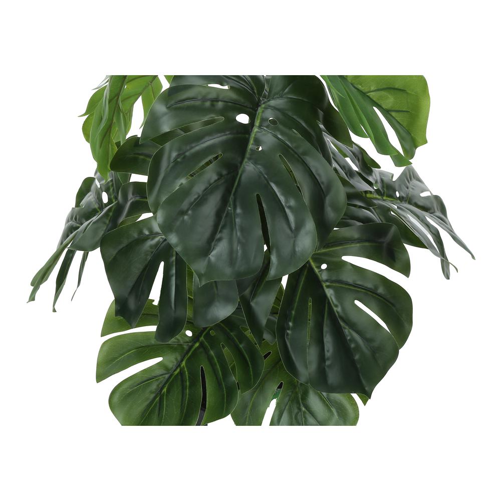 Monarch Artificial Plant, 24 Tall, Monstera, Indoor, Faux, Fake, Table, Greenery