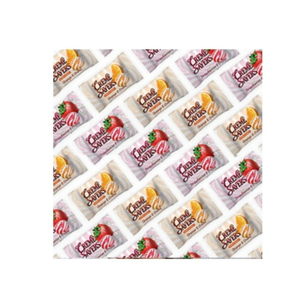 Creme Savers Hard Candy - Strawberries & Orange for Breakroom