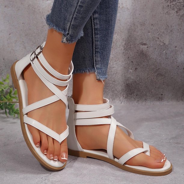 WILLBEST Sandalias Flexibles Para Mujer, Chanclas Con Soporte De Arco Para Caminar Cómodamente, Sandalias De Cuña De Verano Con Función De Masaje Y Plataforma.