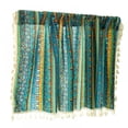thumbnail image 2 of Farmhouse Valance Curtain for Kitchen Windows,Boho Tribal Valances with Tassel Decorative Short Window Curtains for Bathroom,Living Room,Bedroom,52 x 17.7 Inch, 2 of 9